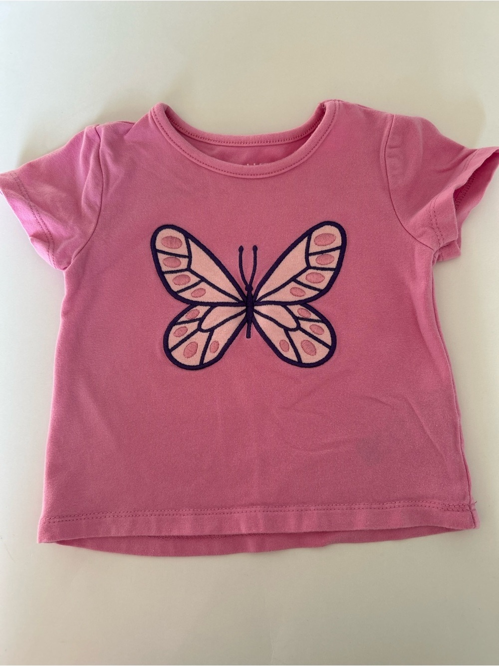🍼5/$20🍼 Girls Pink Butterfly Short Sleeve Tee - Kids